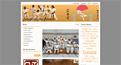 Desktop Screenshot of karate-in-stormarn.de