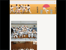 Tablet Screenshot of karate-in-stormarn.de